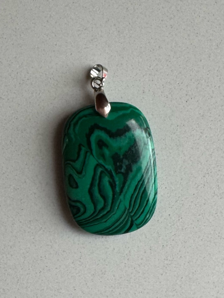 Nwot Sundance Hill Country Fields Pendant Malachite Sterling Silver 75$